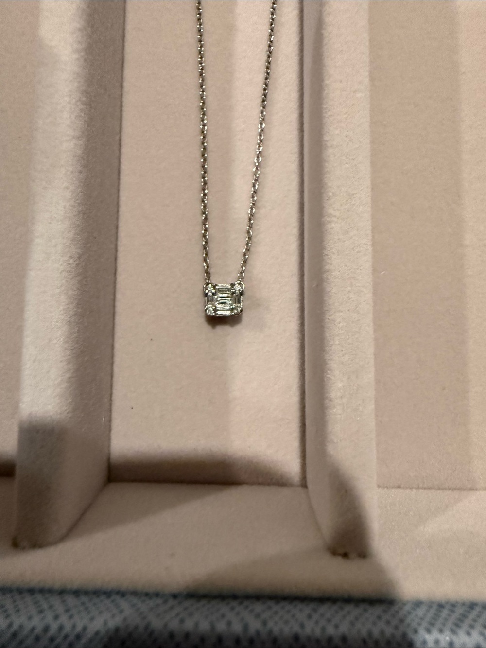 Adina Reyter Silver Multi Baguette Necklace